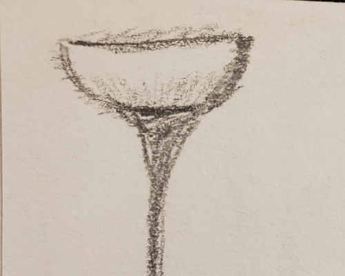 Sketch of a lamp